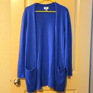 Blue Cardigan